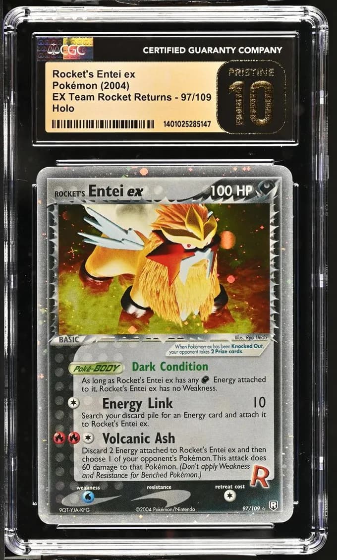 2004 #97 Rocket's Entei ex CGC 1